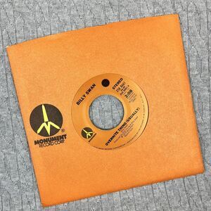 Vintage 45 RPM record Billy Swan‎ monument record Corp. country western blues